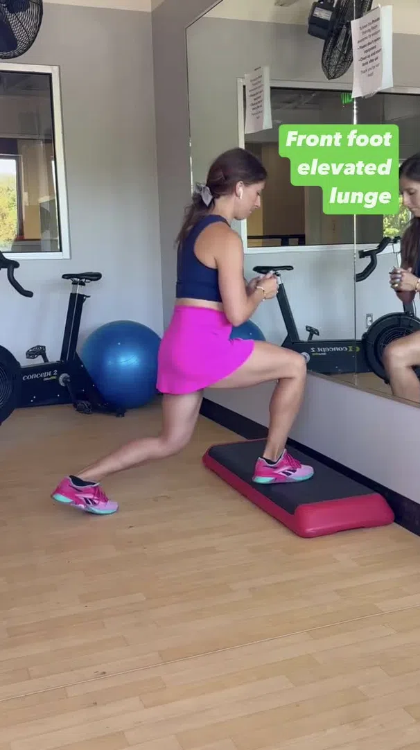 lunge variant met step